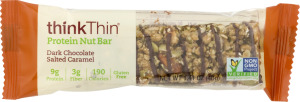 thinkThin Protein Nut Bar Dark Chocolate Salted Caramel