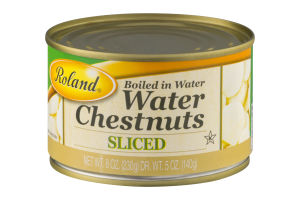 Roland Water Chestnuts Sliced