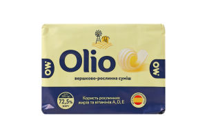 Суміш вершково-рослинна 72.5% Оліо Молочний острів м/у 200г