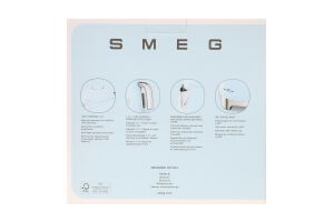 Електрочайник Smeg чорний 1,7л KLF03BLEU