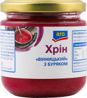 Хрін з буряком Вінницький aro с/б 200г