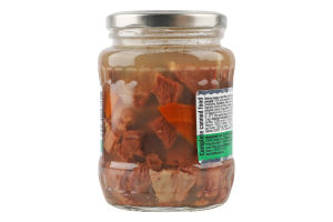 Корм д/котів шматочки філе телятини в желе 360г твіст/б Басттет"о