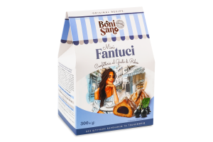 Вироби кондитерські Fantuci Mini з смаком смородини 300г Boni Sano