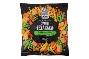 Смесь овощная быстрозамороженная Техасская Лімо м/у 400г