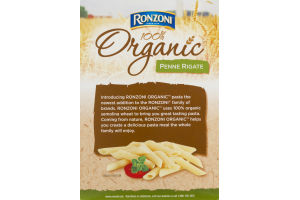 Ronzoni 100% Organic Penne Rigate