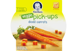 Gerber Veggie Pick-Ups Diced Carrots