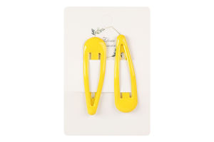 Заколка для волос цветная ТОВ Южпромгруп 2шт в ассорт