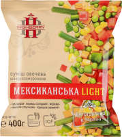 Суміш овочева швидкозаморожена Мексиканська Light Highberry м/у 400г