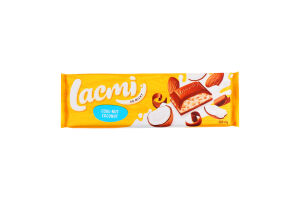 Шоколад молочный с миндалем кокосовым кремом и рисовыми шариками Cool-Nut Coconut Lacmi Roshen м/у 280г