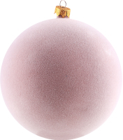 Прикраса ялинкова Куля Оксамит 130мм 31052