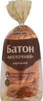 Батон нарізний Молочний Перший хліб м/у 450г