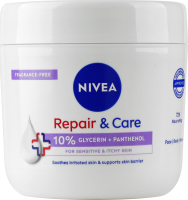 Крем для тела для чувствительной и раздраженной кожи Восстановление и уход Nivea 400мл