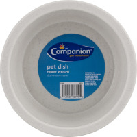 Companion Pet Dish Heavy Weight