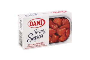 Шмат. каракатиці DANI 111г в гостр.соусі з/б И549(Іспанія)