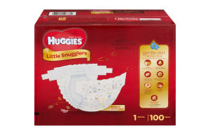 Huggies Little Snugglers Diapers Size 1 - 100 CT
