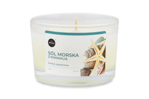 Свічка Aroma Home Морська сіль з конвалією аромат