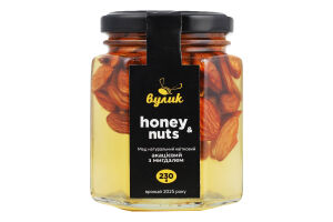 Мед Вулик Selected honey акацієвий з мигдалем