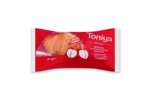 Круассан с наполнителем Вишня Toniya м/у 45г