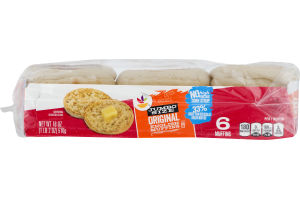 Ahold English Muffins Jumbo - 6 CT