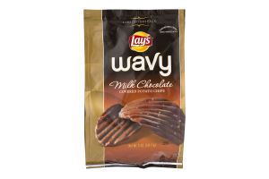 Lay's Wavy Potato Chips Covered in Milk Chocolate