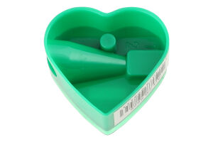 Чинка Kids Line Heart з контейнером пластиковий корпус в асортименті ZiBi