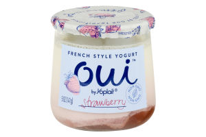 Yoplait Oui French Style Yogurt Strawberry