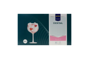 Стакан для коктейля 630мл №122244 Cocktail Metro Professional 6шт