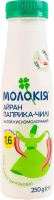 Айран 1.6% Паприка-чилі Молокія п/пл 250г