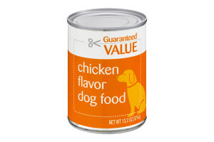 Guaranteed Value Dog Food Chicken Flavor