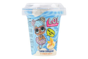 Творожок 5% сладкий со вкусом ванили L.O.L. Surprise! ст 130г