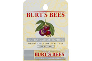 Burt's Bees Ultra Conditioning Lip Balm With Kokum Butter