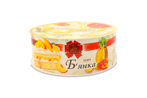 Торт Б'янка 500г коробка Valencia