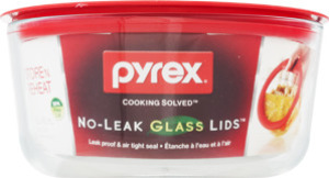 Pyrex Store 'N Reheat Glass Container with Lid 4 Cup