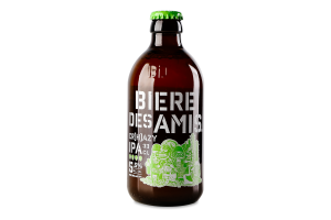 Пиво Biere des Amis Cr(H)azy IPA cвітле