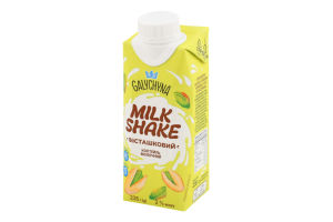 Коктейль молочный 2% ультрапастеризованный с наполнителем Фисташковый Milk Shake Galychyna т/п 235г
