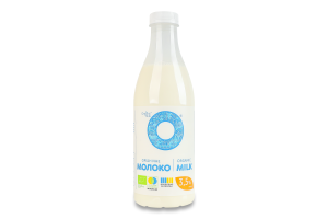 Молоко 3.5% пастеризованное органическое Organic Milk п/бут 900г