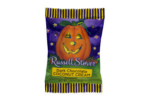 Russell Stover Dark Chocolate Pumpkin Coconut Cream