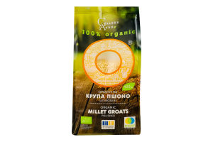 Крупа пшено шлифованное органическое Galeks Agro м/у 400г