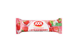 Батончик зерновий Yogurt&Strawberry Axa м/у 25г