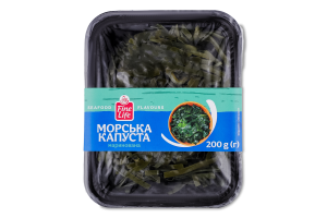 Капуста морская маринованная Fine Life лоток 200г