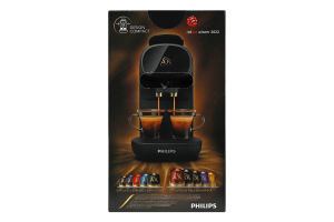 Набір Кавомашина капсульна №LM9012 Sublime Compact L'OR Barista Philips + Кава в капсулах Адвент календар L'OR 25шт