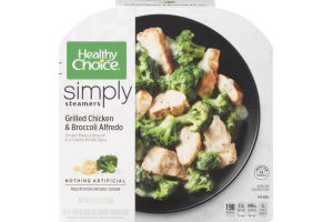 Healthy Choice Cafe Steamers Simply Gilled Chicken & Broccoli Alfredo