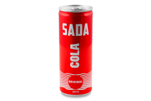 Напиток газированный Cola SADA ж/б 250мл