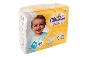 Подгузники для детей 11-25кг 5 Soft comfort Chicolino 30шт