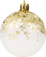 Прикраса ялинкова Куля Бите Скло 60мм 31359