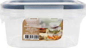 Контейнер д/зберігання Qlux квадрат прозорий 400мл