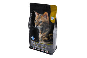 Корм сухой полноценный для взрослых кастрированных котов Matisse Farmina м/у 1.5кг