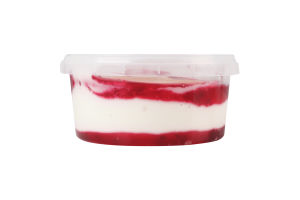 Десерт сметанний 12% молоковмісний з наповнювачем Вишня Зорька п/у 0.4кг