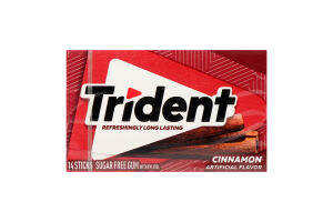 Гумка жувальна Trident з корицею