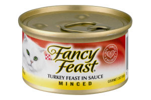 Fancy Feast Gourmet Cat Food Turkey Feast In Sauce Minced